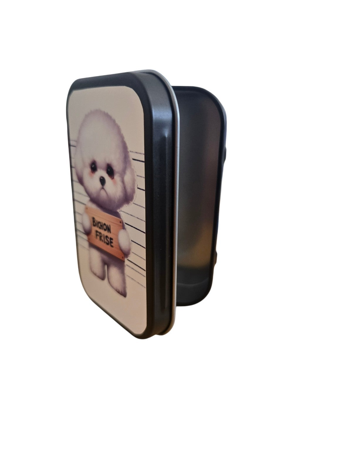 Tobacco Tin 1oz Hinged