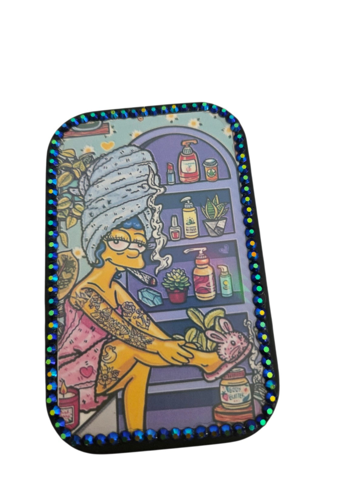 Tobacco Tin 1oz Hinged