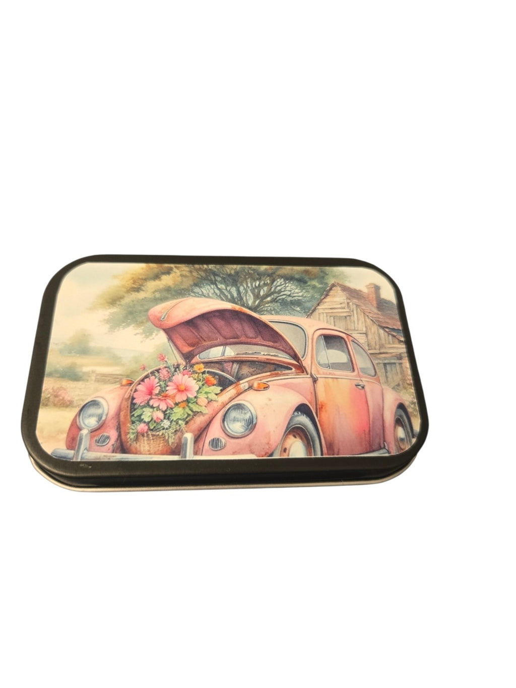 Tobacco Tin 1oz Hinged