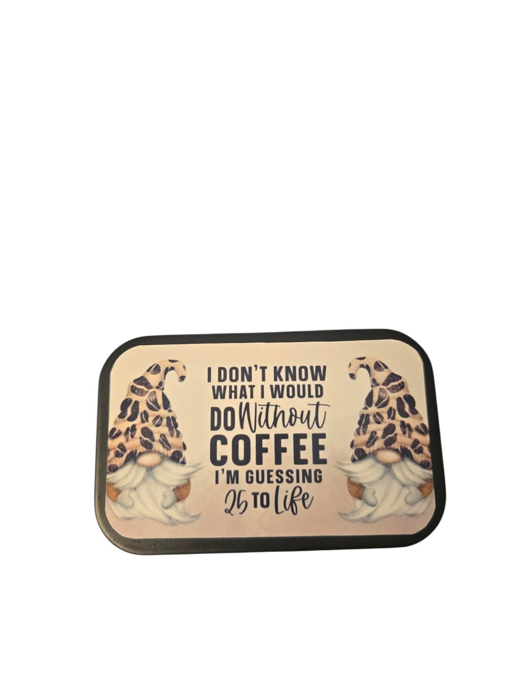 Tobacco Tin 1oz Hinged