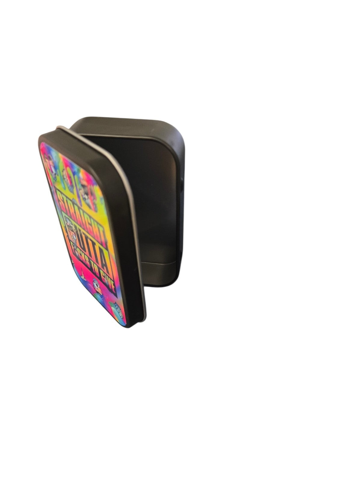Tobacco Tin 1oz Hinged