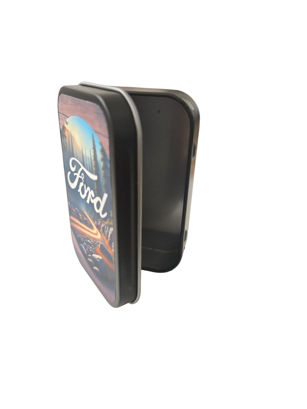 Tobacco Tin 1oz Hinged