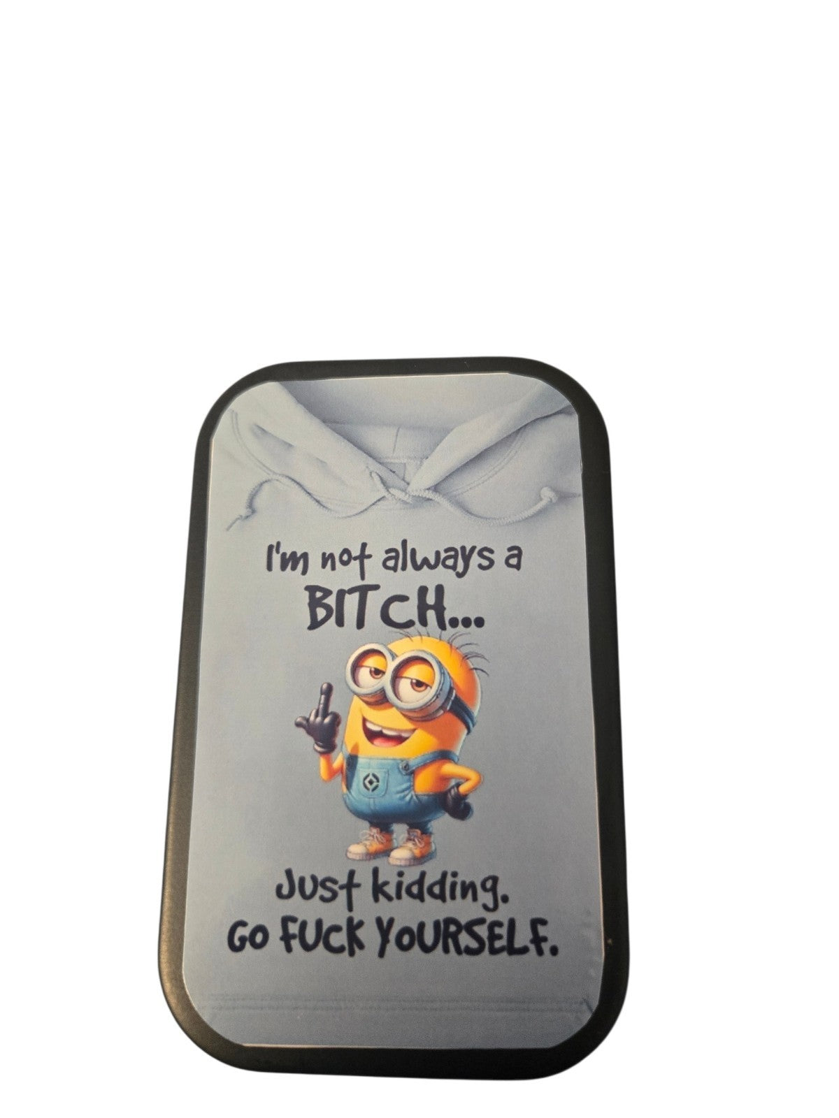 Tobacco Tin 1oz Hinged