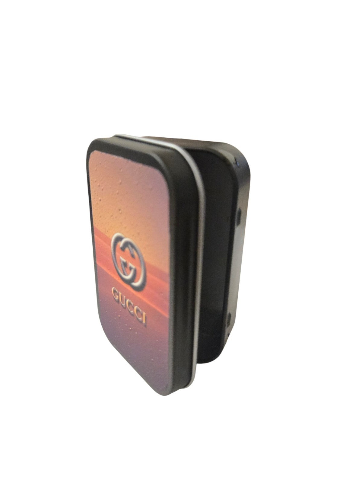Tobacco Tin 1oz Hinged