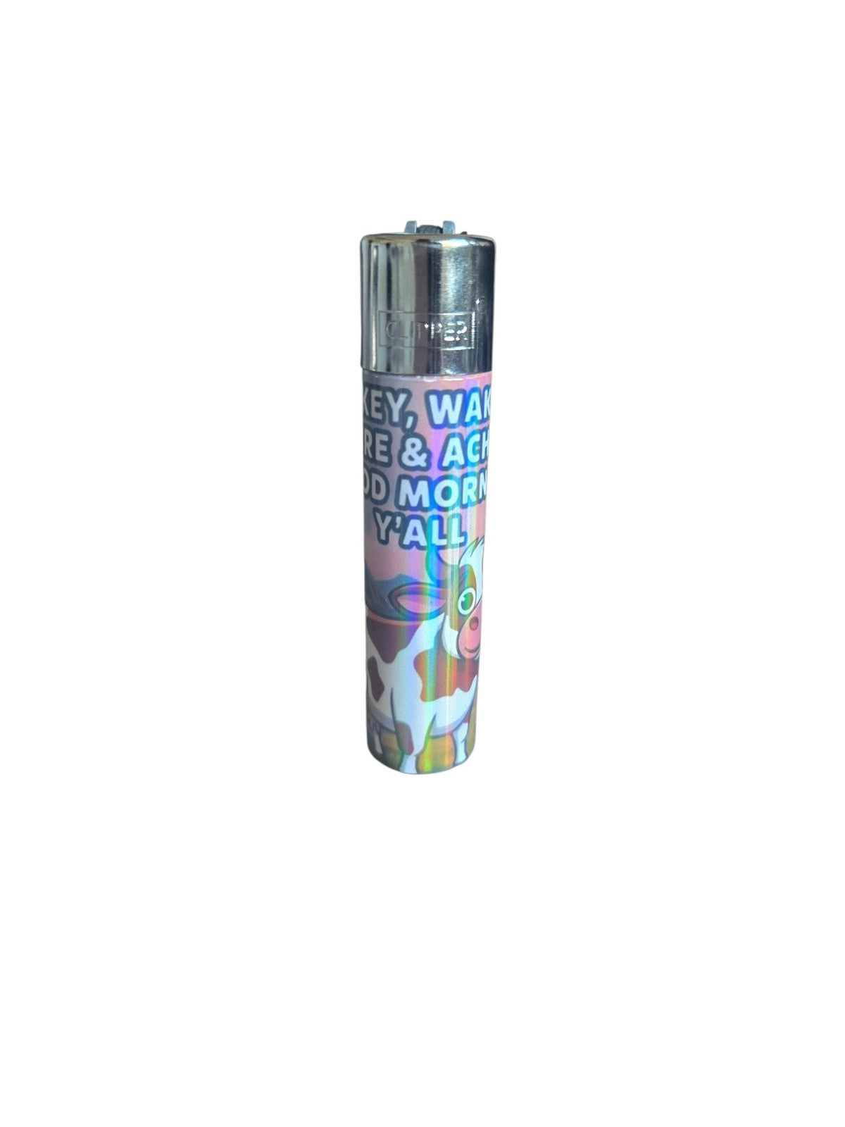 Personalised 1oz Metal Tobacco Tin With Matching Clipper Lighter