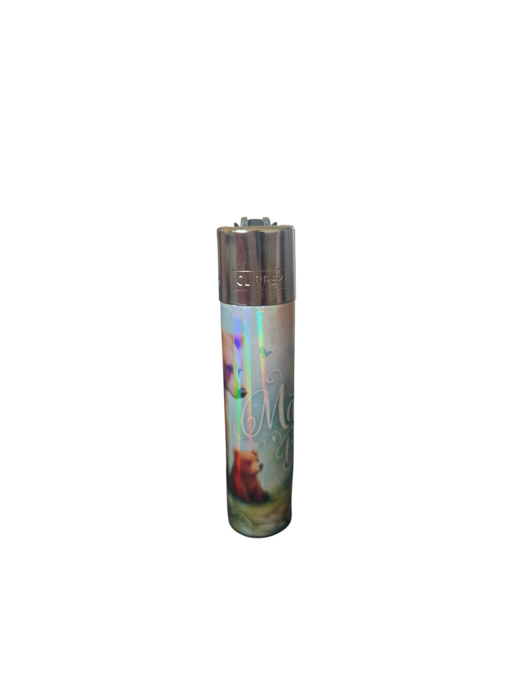 Personalised 1oz Metal Tobacco Tin With Matching Clipper Lighter